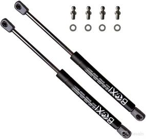 img 4 attached to 📦 BOXI Set of 2 Rear Trunk Lift Support Strut Shocks Compatible with Honda Civic del Sol 1993-1997 Coupe SG326006