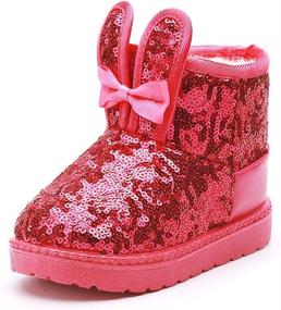 img 3 attached to DADAWEN Winter Waterpoof Outdoor Toddler Boys' Shoes ~ Boots