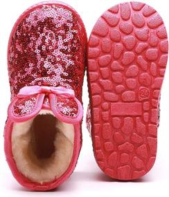 img 1 attached to DADAWEN Winter Waterpoof Outdoor Toddler Boys' Shoes ~ Boots