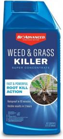 img 4 attached to Eliminate Weeds & Grass With BioAdvanced Super Concentrate Weed & Grass Killer, 32-Ounce!
