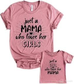 img 4 attached to 🦊 Adorable Teeny Fox Mama and Daughter Matching Outfits - Cute Family Shirts