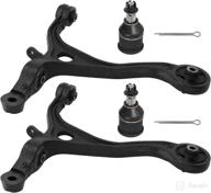 🚗 autosaver88 - front lower control arm with ball joint assembly for 2003-2007 accord, 2004-2008 acura tsx sedan 4d navigation - pack of 4 логотип