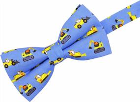 img 3 attached to OCIA Pre-Tied Bow Tie: Cute Patterns For Adults & Kids - Adjustable!