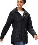 π waterproof raincoat: stylish and lightweight women's windbreaker for outdoor adventures logo