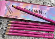 img 1 attached to BRAWNA Pro Lip Pencils Set With Sharpener - Waterproof And Durable For Long-Lasting PMU Lip Blush - 6 Pcs In Red review by Christopher Morgan