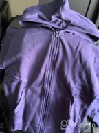 img 1 attached to 👦 UNACOO Brushed Fleece Long Shoulder Boys' Clothing: Trendy Fashion Hoodies & Sweatshirts review by Brian Wersching