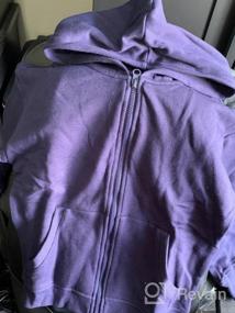 img 5 attached to 👦 UNACOO Brushed Fleece Long Shoulder Boys' Clothing: Trendy Fashion Hoodies & Sweatshirts