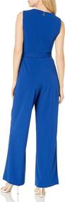 img 1 attached to 🍷 Tommy Hilfiger Wine Women's Jumpsuit - Trendy Jumpsuits, Rompers & Overalls in Women's Clothing