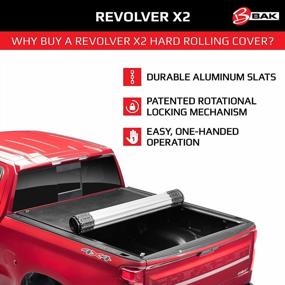 img 1 attached to BAK Revolver X2 Hard Rolling Truck Tonneau Cover Подходит для Nissan Titan 6 футов 7 дюймов (78,9 дюймов) 2004-2015 годов - 39504