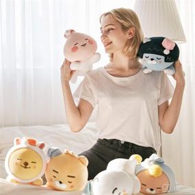 img 1 attached to KAKAO FRIENDS Official Pillow Apeach