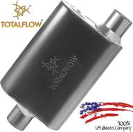 🚗 totalflow 415442 two-chamber universal muffler - high performance exhaust system logo