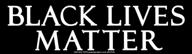 🖤 large 10-by-3 inches bumper sticker or laptop decal: black lives matter movement & anti-racism advocacy логотип