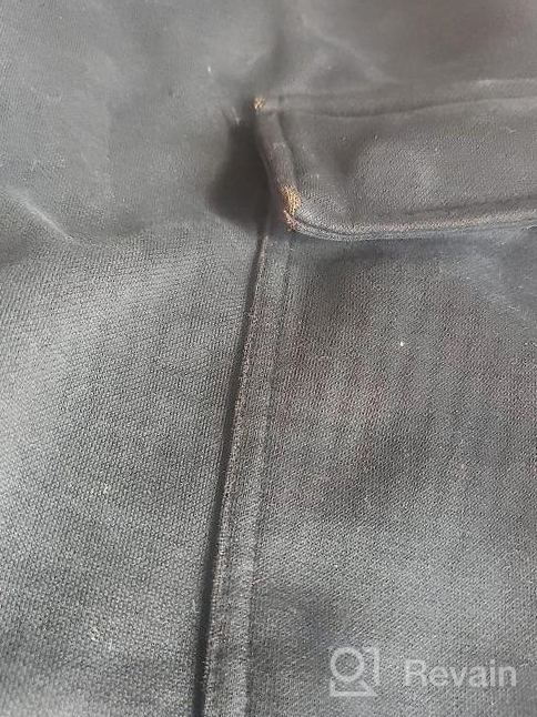 img 1 attached to Men'S Cargo Jogger Pants: Perfect For Workouts, Casual Wear And Work Trousers By PAIZH review by John Invert