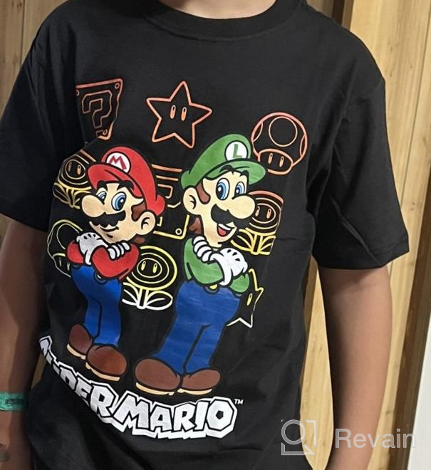 img 1 attached to Bundle Set of 3 Nintendo Super Mario Kart Boys' Short Sleeve T-Shirts review by Jarrett Young