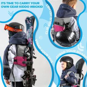 img 1 attached to Sklon Ski and Snowboard Harness Trainer Backpack: Empower Your Child with Essential Skiing and Snowboarding Skills
