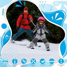 img 2 attached to Sklon Ski and Snowboard Harness Trainer Backpack: Empower Your Child with Essential Skiing and Snowboarding Skills