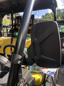 img 3 attached to Heavy Duty Side View Mirror Sport Set for John Deere Gator XUV835M & XUV865M by Maverick Advantage: Enhanced Visibility and Durability