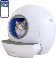 🐾 effortless maintenance: discover the extra large self-cleaning cat litter box with app control, odorless design, and smart protection for multiple cats logo