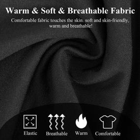 img 1 attached to Neck Warmer Gaiter Face Mask Scarf Windproof Ski Balaclava Bandana Gators For Winter Autumn Adjustable Breathable Reusable