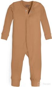 img 4 attached to Colored Organics Organic Emerson Sleeper Apparel & Accessories Baby Boys ... Clothing