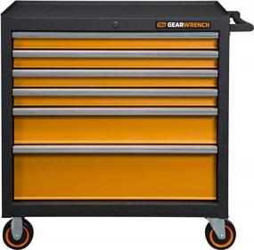 img 3 attached to GEARWRENCH 36" 6 Drawer GSX Series Rolling Tool Cabinet - 83243 | Heavy-Duty Storage Solution