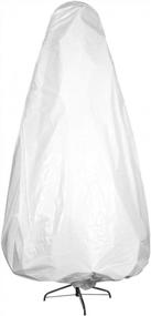 img 1 attached to Securely Store Your 7.5 Ft Christmas Tree With Sattiyrch'S Extra Large Plastic Storage Bag - 4.4'X8.8' Disposal Tote Included!