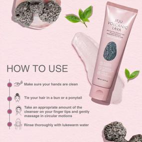 img 1 attached to Hydrating Cleanser For Excess Sebum, Impurities, And Ultrafine Dust Particles - The Face Shop Jeju Volcanic Lava Anti-Dust Pore-Cleansing Foam, 4.7 Fl Oz