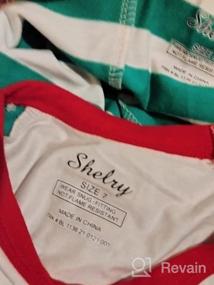 img 5 attached to 🦖 Shelry Kid's Dinosaur Pajamas Sleepwear Set - Boys' Clothing
