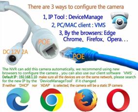 img 2 attached to 4-мегапиксельная IP-камера PoE для использования в помещении, широкоугольная, 2,8-мм фиксированная линза, мини-сетевое видеонаблюдение POE, 4,0-мегапиксельная скрытая IP-камера - BlueFishCam