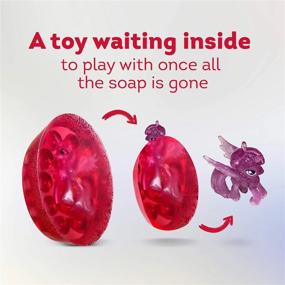 img 2 attached to Fun Gift Set For Kids: Massage Soap Bar With Pony Toys Hidden Inside