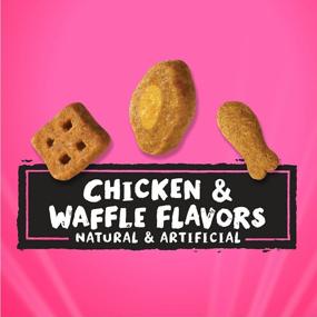 img 2 attached to Purina Friskies USA Made Cat Treats Party Mix Chicken & Waffle Flavors 6 Oz. Pouches - Pack Of 6
