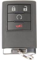 🔒 enhance security: gm genuine parts 22756463 4 button keyless entry remote key fob logo