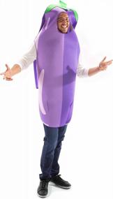 img 4 attached to Funny Fruit And Vegetable Costume For Halloween - Unisex One Size Fits All Slip-On Costume