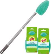 🛁 effortlessly clean your bathroom with scotch-brite extendable tub & tile scrubber kit logo