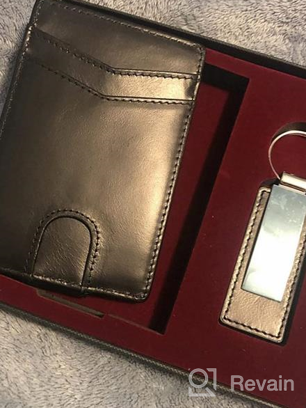 img 1 attached to 👔 Arcadian Minimalist Blocking Leather Men's Accessories: Enhancing Wallets, Card Cases & Money Organizers review by Demian Shah