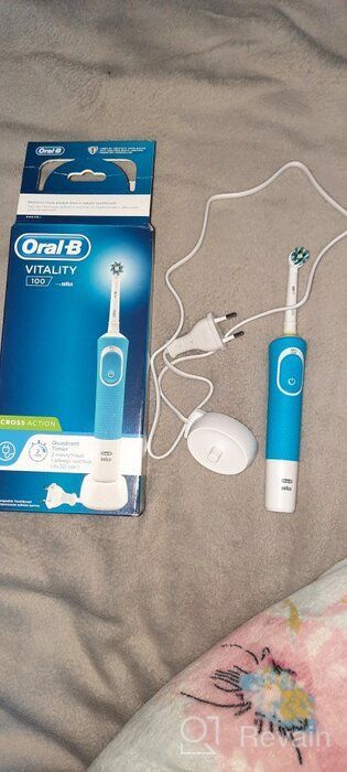 img 1 attached to 💪 White Oral-B Vitality Electric Toothbrush with FlossAction for Improved Oral Health review by Anand Gedam ᠌