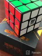 img 1 attached to Enhance Your Speedcubing With The Magnetic MoYu WeiLong GTS2 M 3X3 Cube In Black review by Alexandergraham Visoro