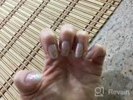 img 1 attached to Get Glamorous With LIARTY'S 24Pcs Silver Glitter French False Nails Kit review by Daniel Spear