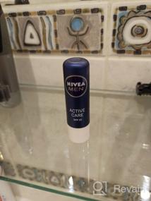 img 4 attached to 🧔 Nivea Active Care SPF 15 Lip Balm for Men
