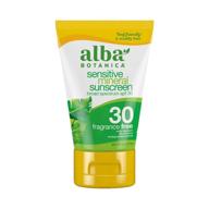 🌞 alba botanica sensitive spf sunscreen logo