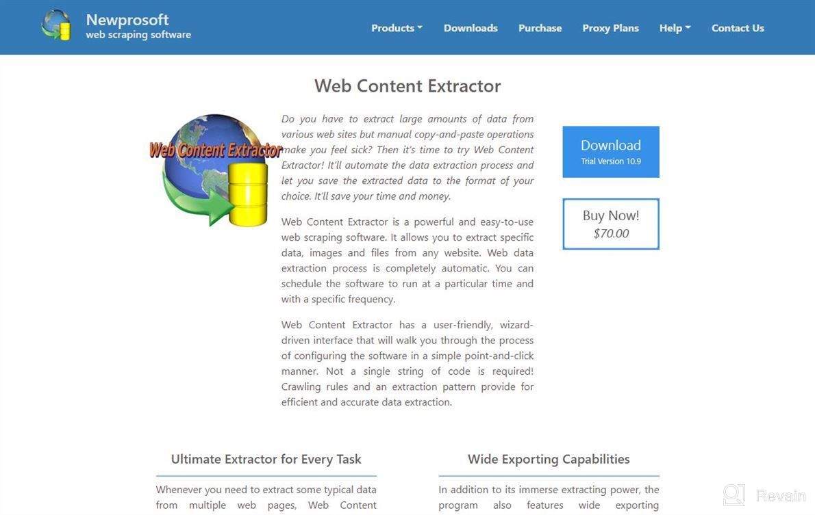 img 1 attached to Web Content Extractor review by Jim Cox