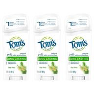 toms maine natural lasting deodorant personal care: stay fresh all day naturally logo