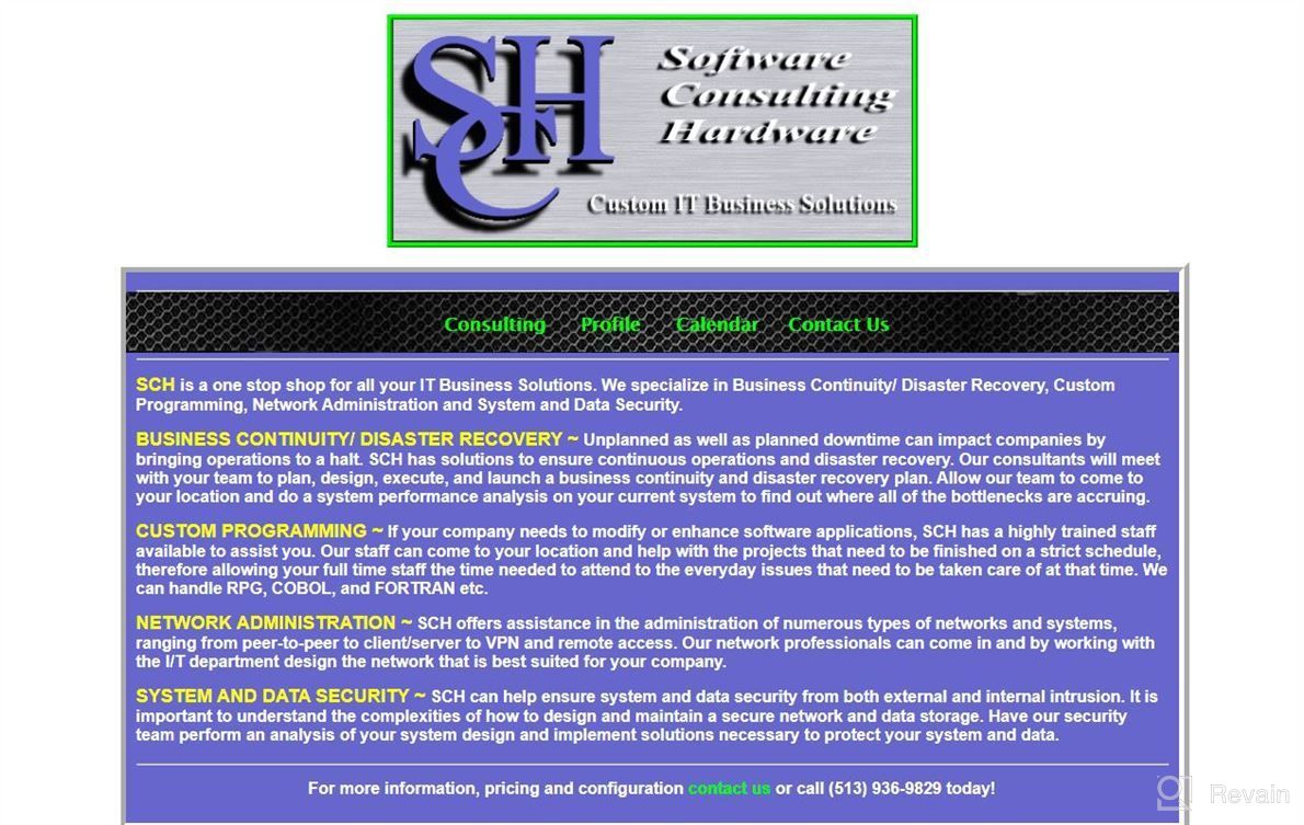 img 1 attached to Software Consulting Hardware , Inc. review by Fred Novak