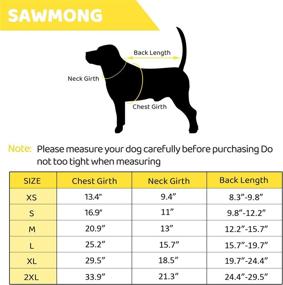 img 2 attached to 🐾 SAWMONG Recovery Suit: Best Post-Surgery Aid for Dogs & Cats - Cone E-Collar Alternative, Anti-Licking, Abdominal Wound Protector - Male Dog Shirt, Anxious Pet Relief