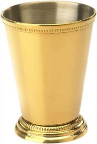 img 3 attached to 12 Oz Gold Barfly Julep Cup - Perfect For Your Next Cocktail!