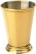 12 oz gold barfly julep cup - perfect for your next cocktail! logo