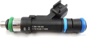 img 1 attached to 🔧 High-Quality Sport Fuel Injector 0280158020 - Compatible with Jeep Dodge Dakota Mitsubishi Liberty 3.7L (1 Pack)