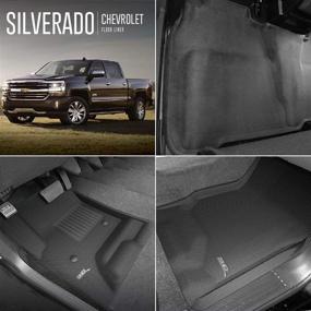img 3 attached to 3D MAXpider All Weather Chevrolet Silverado Interior Accessories , Floor Mats & Cargo Liners
