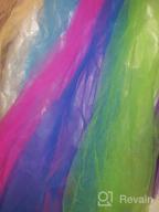 img 1 attached to 💃 CoutureBridal® Long Tutu Rainbow Tulle Skirt for Women - Fluffy Performance Skirt review by Matt Tito