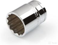 tekton 1/2-inch drive x 1-inch 12-point socket, 14221: superior performance and durability in every turn! логотип